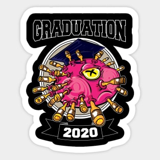 CoronaVirus Graduation Sticker